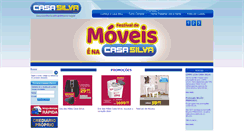 Desktop Screenshot of casasilva.com.br